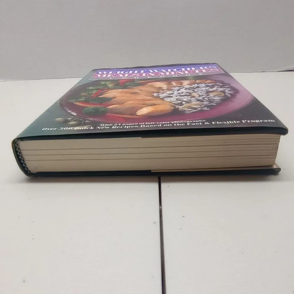 Weight Watchers “Meals in Minutes” Cookbook 300+ Quick & Healthy Recipes Vintage
